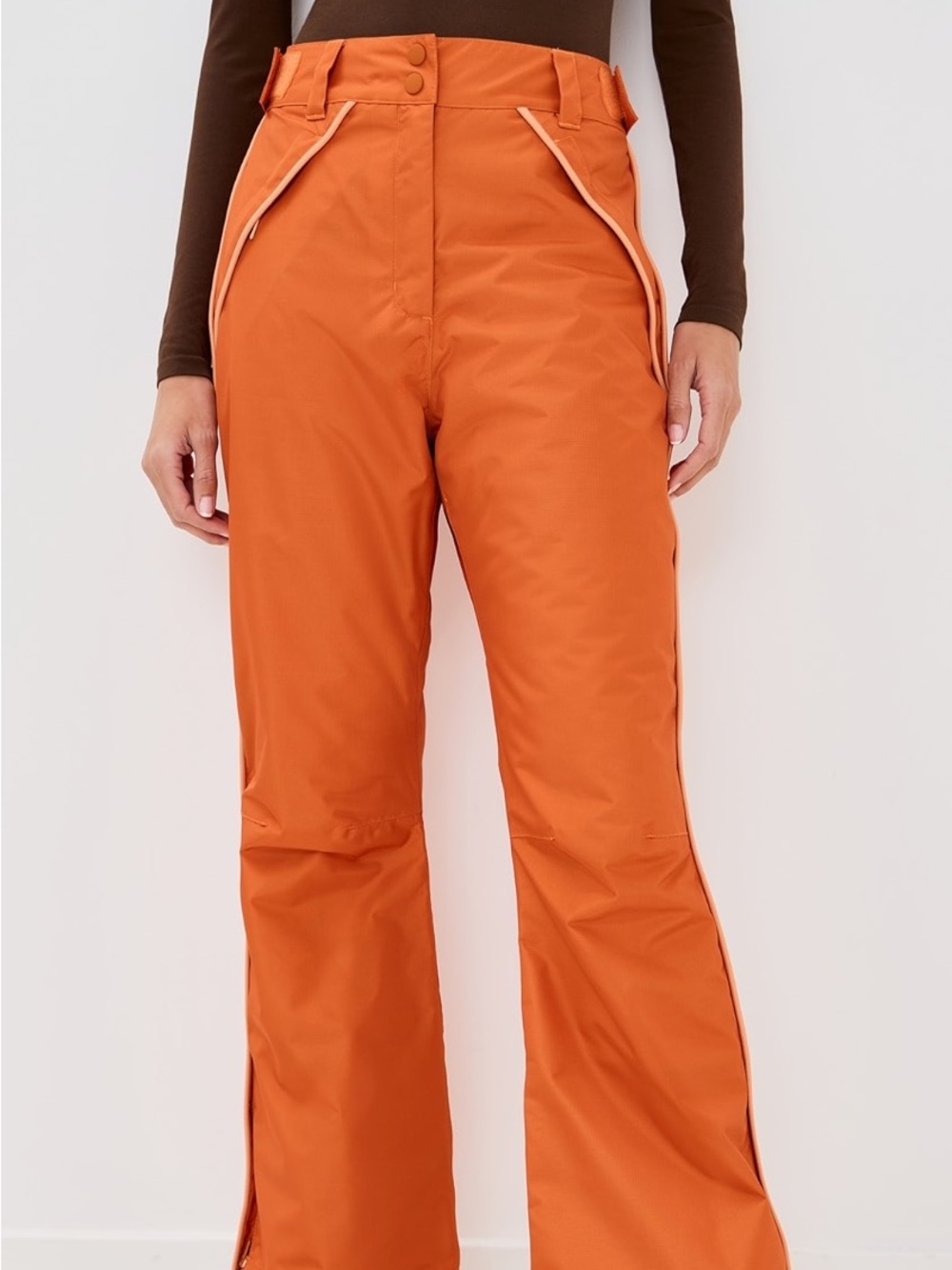 FARM Rio Orange Flared Snow/Ski Pants